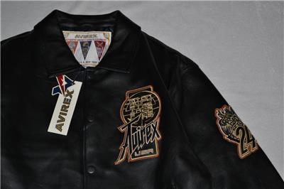 AUTHENTIC Avirex LIMITED EDITION TWIN DRAGON JACKET BLACK