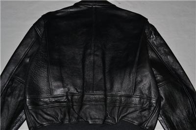 AUTHENTIC Avirex (LTD) VINTAGE COCKPIT NY G-2 JACKET LEATHER BLACK