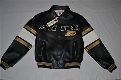 AUTHENTIC Avirex 50th ANNIVERSARY LIMITED Jacket MENS BLACK