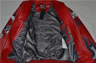 ジャケット・アウター PELLE PELLE ORIGINAL 1978 Pelle Pelle Black Exotica 1978 Wool Leather Jacket Sz 4XL