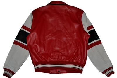 SALE AUTHENTIC Avirex LEGEND Leather BOMBER Jacket MENS RED NEW