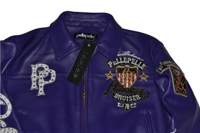AUTHENTIC Pelle Pelle Womens LEATHER Jacket American Bruiser