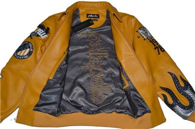 AUTHENTIC Pelle Pelle Men's LEATHER WORLD FAMOUS 1978 Jacket