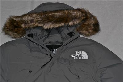 AUTHENTIC THE NORTH FACE MENS MCMURDO PARKA SMOKED PEARL GREY ALL