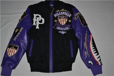 pelle pelle レザージャケット　紫 サイズ12 1171259818_tp.jpg