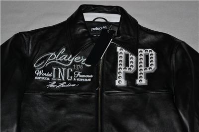 AUTHENTIC Pelle Pelle Men's LEATHER PLAYERS INC WORLD FAMOUS