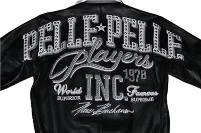 AUTHENTIC Pelle Pelle Men's LEATHER PLAYERS INC WORLD FAMOUS