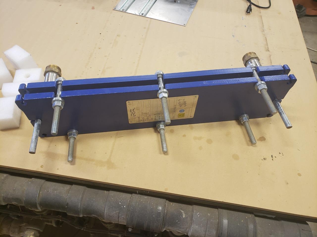 Alfa Laval TL3-BFG Brazed Plate and Frame Heat Exchanger, 5 Plates, 5 ...