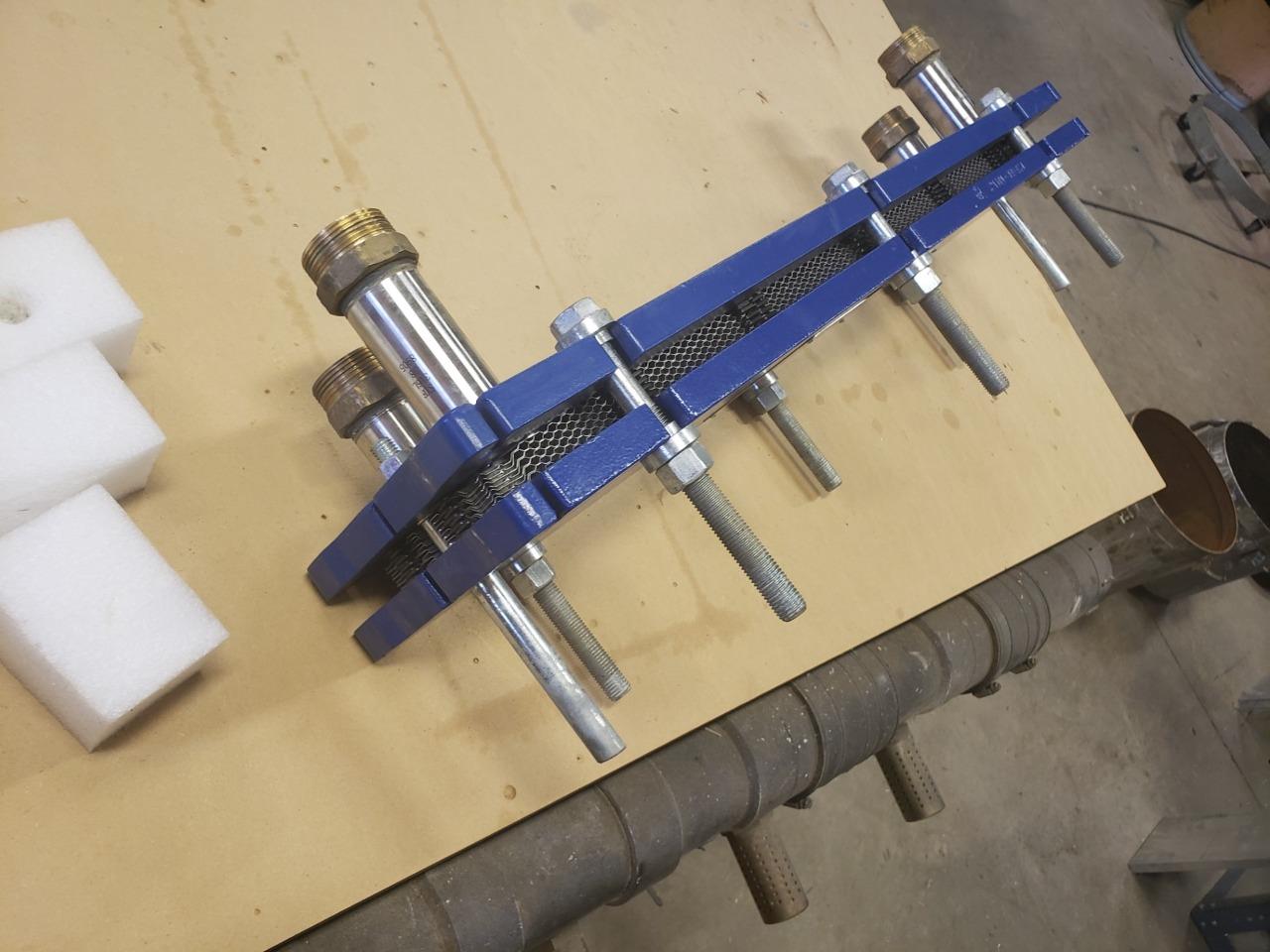 Alfa Laval TL3-BFG Brazed Plate and Frame Heat Exchanger, 5 Plates, 5 ...