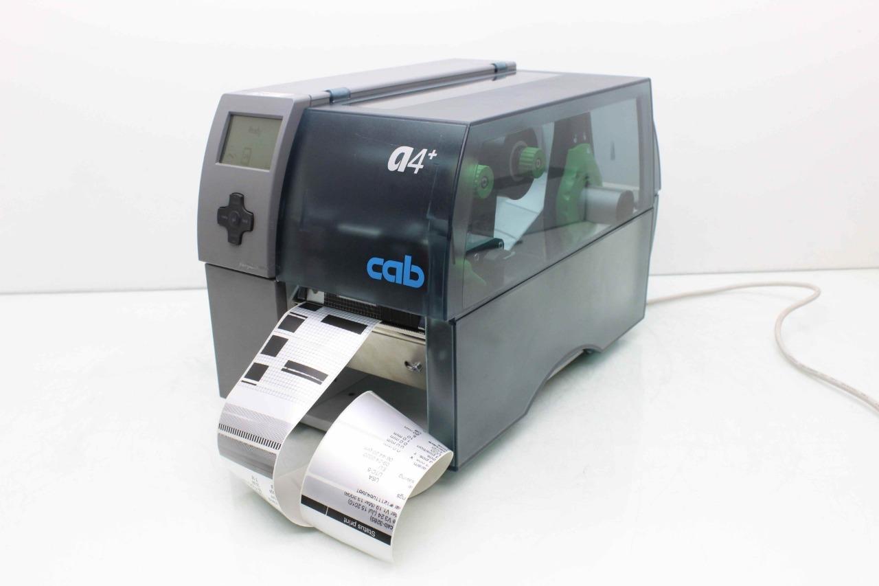 Cab A4+/300 Barcode Label Printer 5954501 100240 VAC Direct Thermal