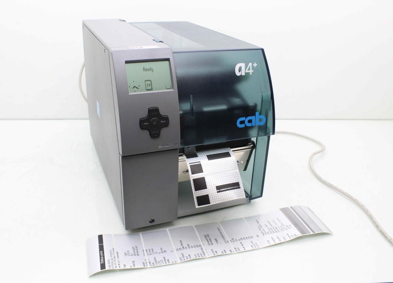Cab A4+/300 Barcode Label Printer 5954501 100240 VAC Direct Thermal