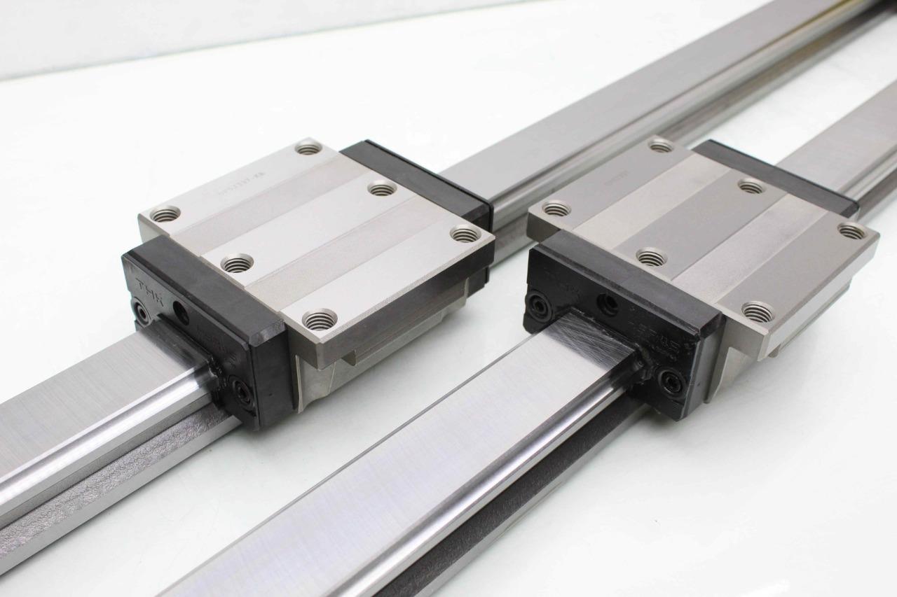 New THK HSR45CASSC0E+990LPK Linear Guides w/ Bottom Mount Rails - Picture 17 of 18