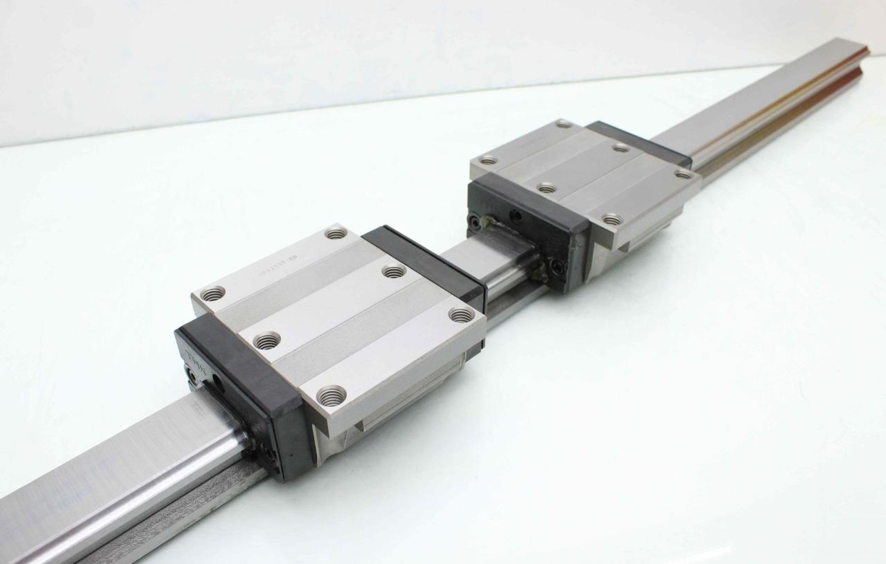 New THK HSR45CASSC0E+990LPK Linear Guides w/ Bottom Mount Rails - Picture 16 of 18