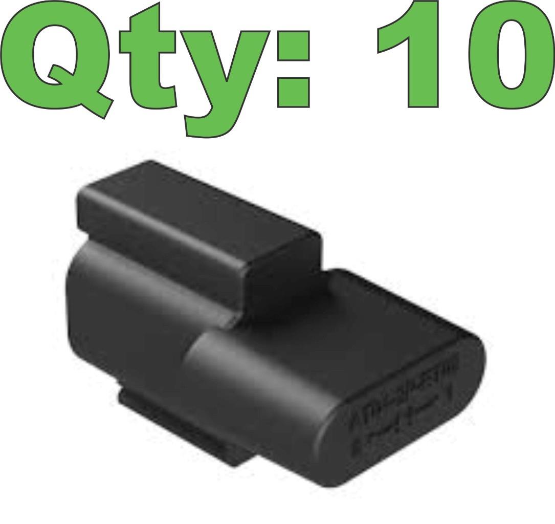 Neu Deutsch / Amphenol DT04-2P-RT02 / AT04-2P-RT02 Abschlussdiodenstecker - Bild 9 von 12