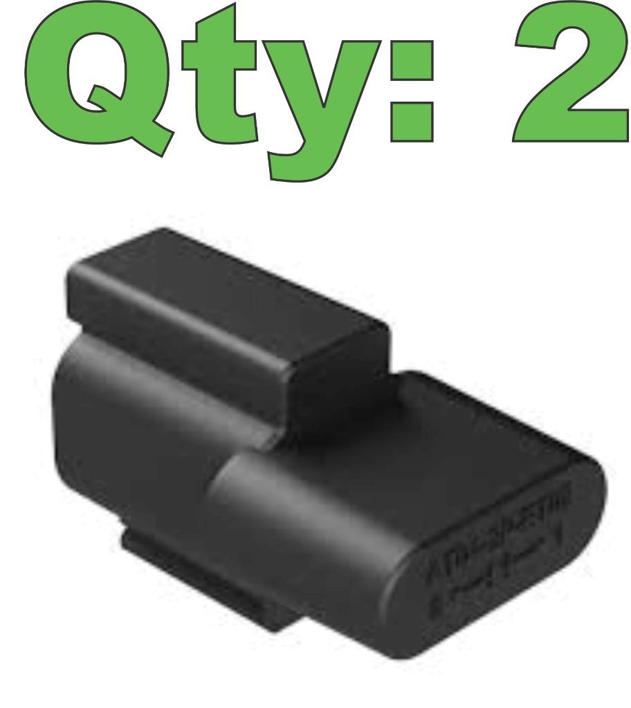 Neu Deutsch / Amphenol DT04-2P-RT02 / AT04-2P-RT02 Abschlussdiodenstecker - Bild 8 von 12