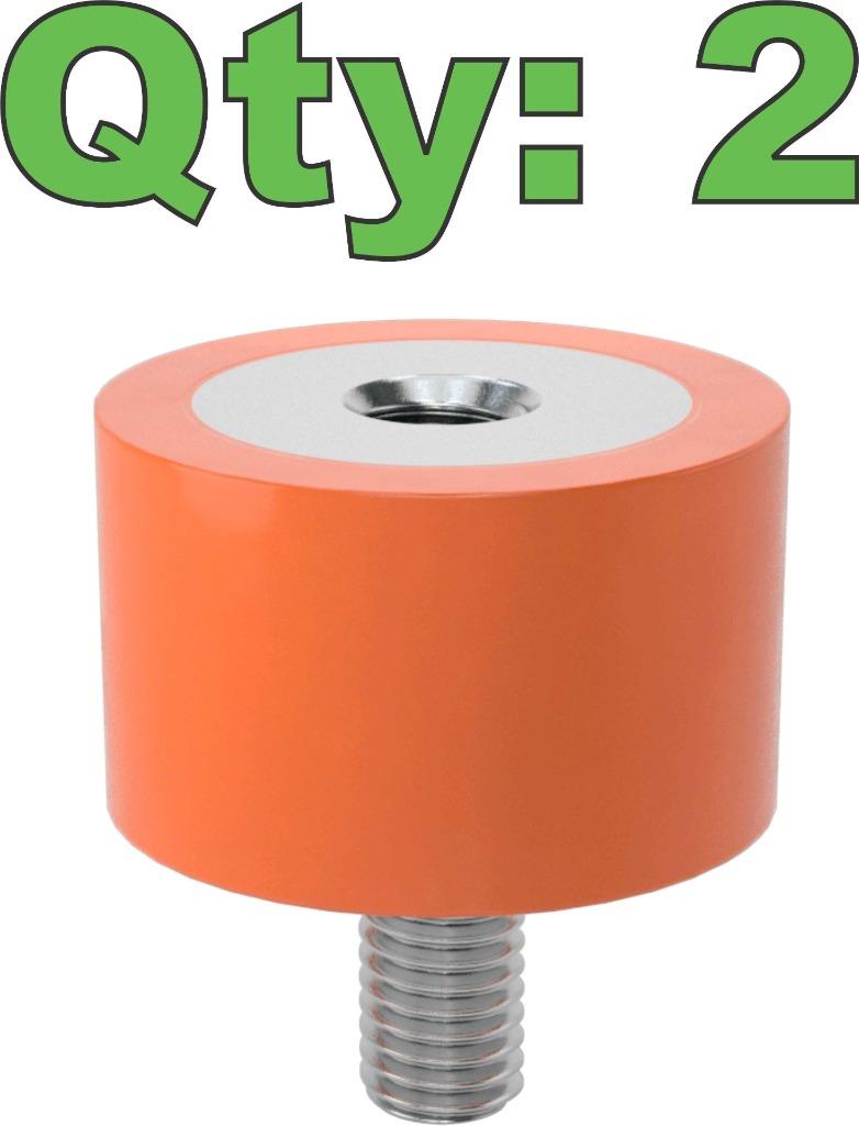 McMaster 4403K26 Vibration Isolator Stud Insert Sandwich Mount M8 x 1.25mm