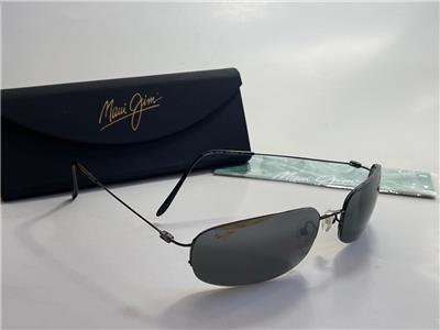 メタヴィティ MAUI JIM KAMI MJ778-02D GUNMETAL W/ ORANGE MIRROR POLARIZED LENS