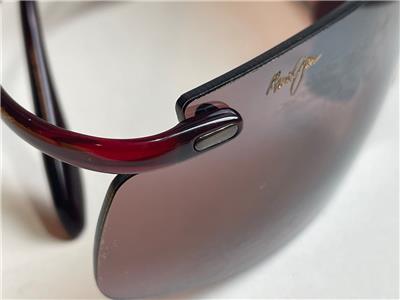 Maui Jim Breakwater Polarized Sunglasses 510-07 New Burgundy  display picture 2
