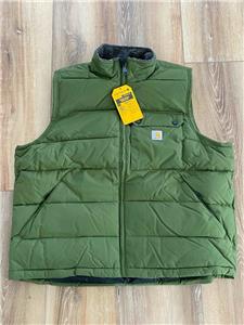 Carhartt Montana Insulated Vest Sherpa Lined Rain Defender M L XL