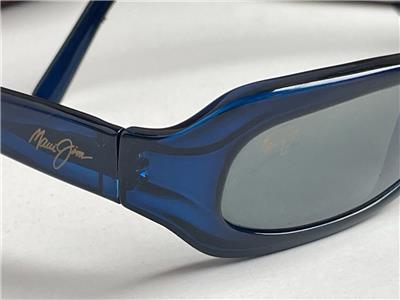 Maui Jim Nani Polarized Sunglasses Trans Blue/Gray 190-03  display picture 1