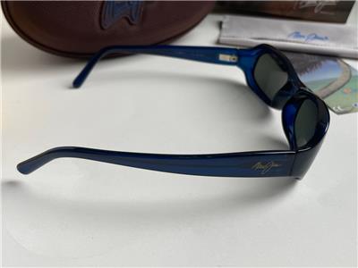 Maui Jim Nani Polarized Sunglasses Trans Blue/Gray 190-03  display picture 2
