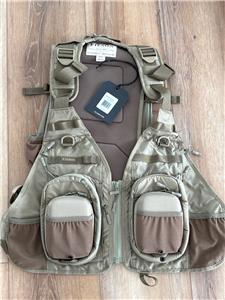 Filson Guide Fishing Vest With Backpack Vintage Olive One Size | eBay
