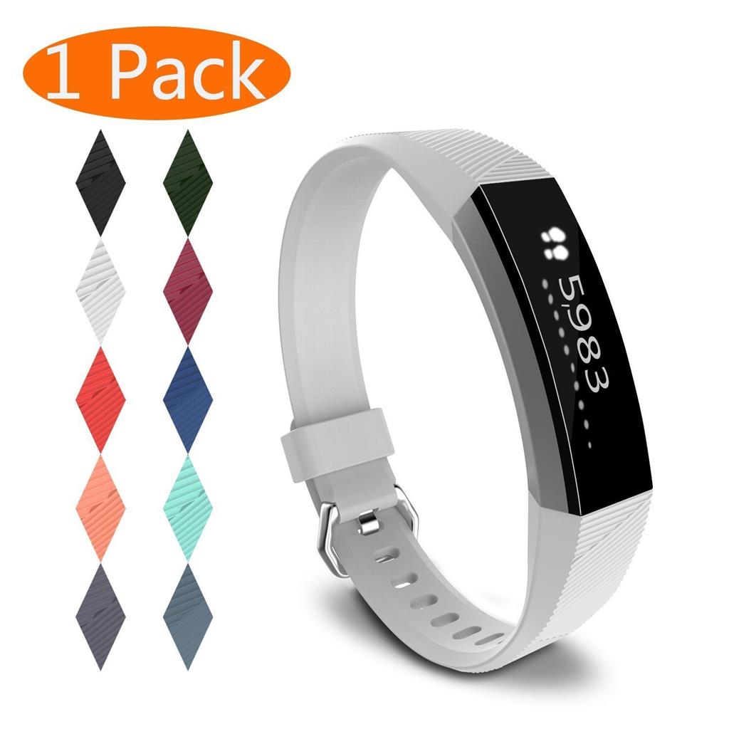 5-Pack Replacement Silicone Wrist Band Strap For Fitbit Alta Fitbit Alta HR