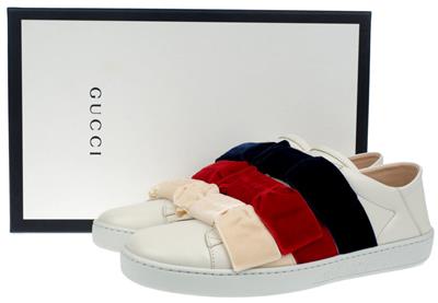 bow slip on sneakers