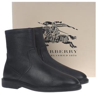 burberry shearling boots