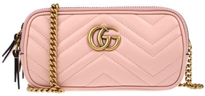 pink gucci chain bag