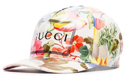 gucci floral cap