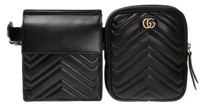 gucci double belt bag