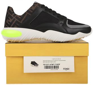 fendi wavy sole sneakers