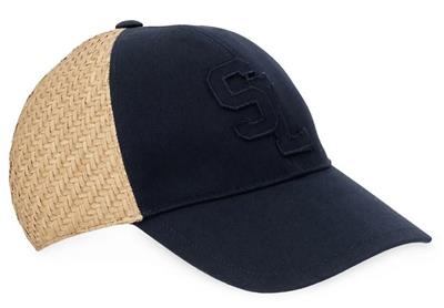 新品 Saint Laurent Cotton Hat in Navy size 57 1143493219_tp.jpg