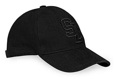 NEW YSL SAINT LAURENT SL LOGO BLACK DENIM BASEBALL CAP HAT 57/M | eBay