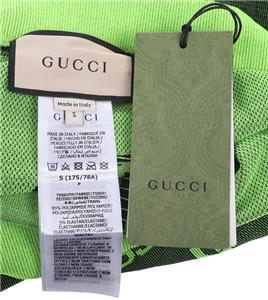 NEW GUCCI LOVE PARADE NEON GG EMBOSSED STRETCHY SPORTS LOGO
