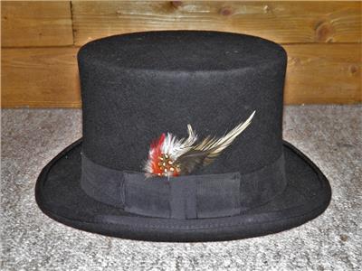 希少カラー ロイヤルネイビーブルー ヴィンテージ ロングプリム ハット HAT 3294388408000-00.jpg