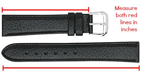 How to measure length of your watch band