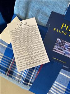 $285Polo Ralph Lauren Ramsey Patchwork Flag 100% Cotton