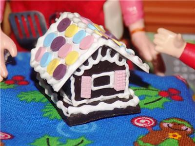 barbie gingerbread house