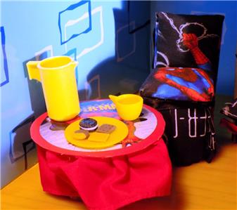 spiderman doll house