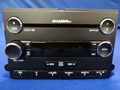 Ford shaker 500 cd error