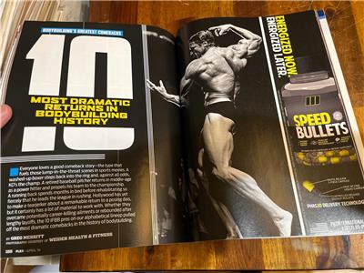 FLEX bodybuilding muscle magazine ZACK KHAN 4-14 | eBay