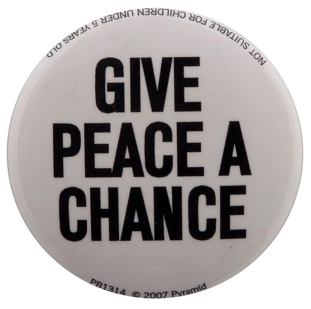 OFFICIAL LICENSED - JOHN LENNON - VARIOUS 25mm/1in BUTTON