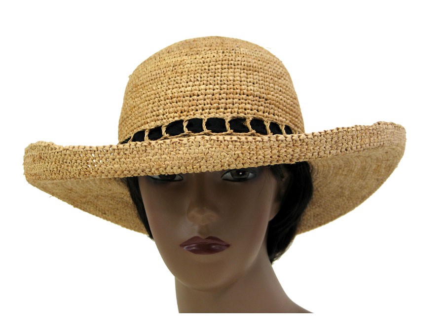 Women's raffia straw hat | eBay