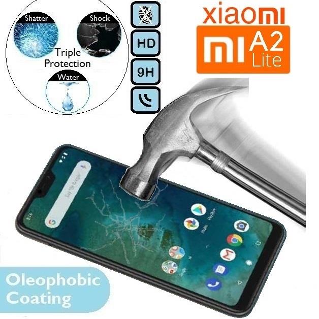 Tempered Glass Screen Protector Fits Xiaomi Mi A2 Lite Redmi Pro