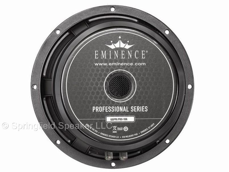 10 inch eminence speaker