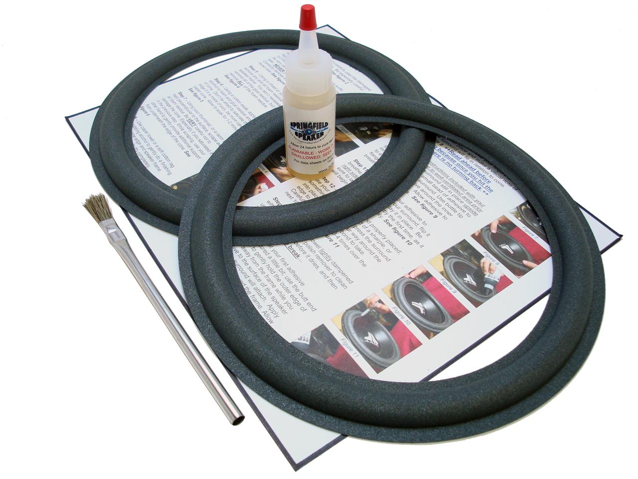 Advent Speaker Foam Surround Kit for 9" Woofer Advent Small, Smaller