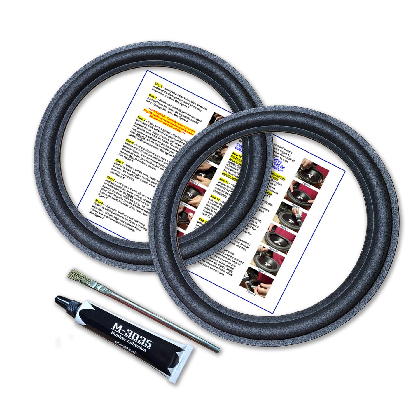 JL Audio 12" Subwoofer Foam Surround Repair Kit 2JL1201 eBay