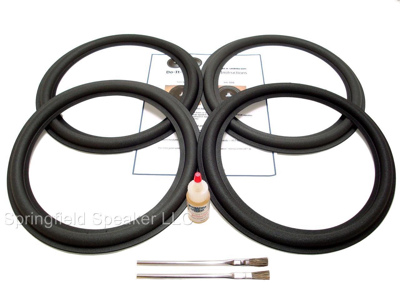 JL Audio Speaker Foam Surround Kit W0 W1 W4 W6 4 Pack 4JL12 eBay
